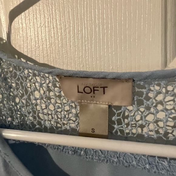 Blue Loft Tank Blouse - Picture 3 of 3